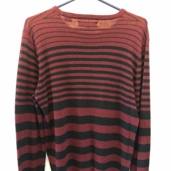 Maroon / Black Ben Sherman Sweater - Picture 4 of 5
